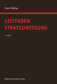 Vorderes Coverbild Leitfaden Strafzumessung