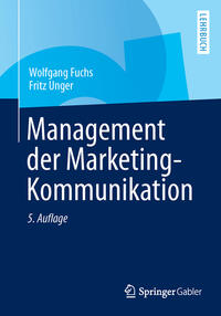 Vorderes Coverbild Management der Marketing-Kommunikation