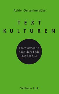 Vorderes Coverbild Textkulturen