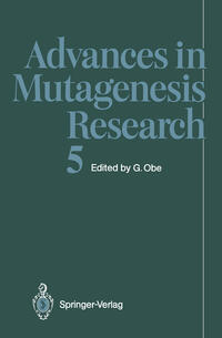 Vorderes Coverbild Advances in Mutagenesis Research