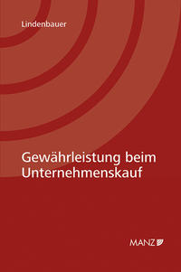 Vorderes Coverbild Gewährleistung beim Unternehmenskauf