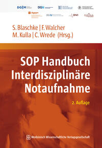 Vorderes Coverbild (hohe Qualität) SOP Handbuch Interdisziplinäre Notaufnahme