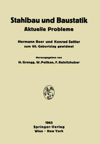 Vorderes Coverbild Stahlbau und Baustatik