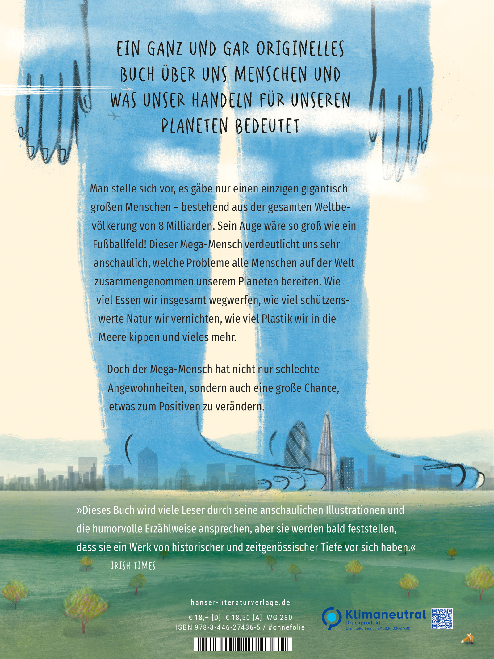 Beispielinhalt (Bild) Unser gigantischer Fußabdruck