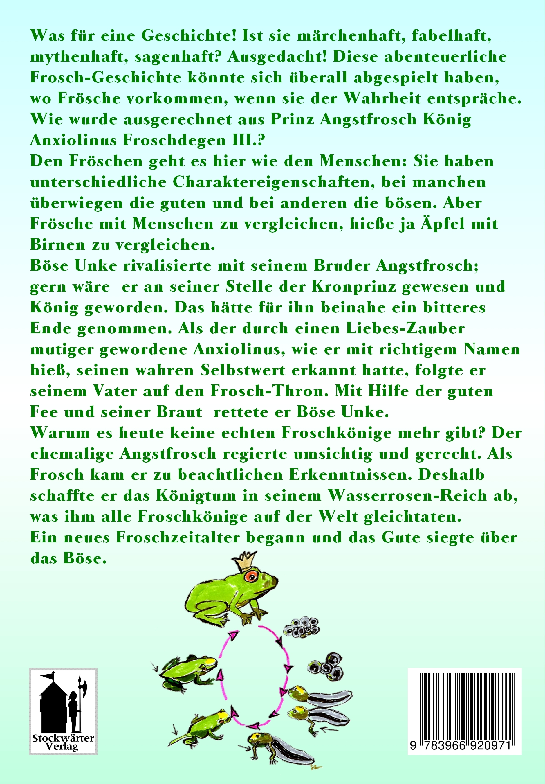 Rückseitencover Prinz Angstfrosch