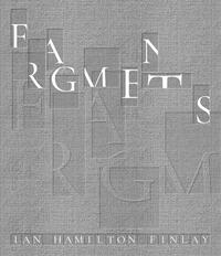 Vorderes Coverbild Fragments: Ian Hamilton Finlay