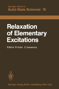 Vorderes Coverbild Relaxation of Elementary Excitations