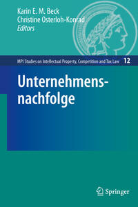 Vorderes Coverbild Unternehmensnachfolge