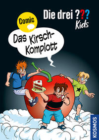 Vorderes Coverbild Die drei ??? Kids, Das Kirsch-Komplott