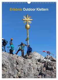 Vorderes Coverbild Erlebnis Outdoor Klettern (Wandkalender 2025 DIN A3 hoch), CALVENDO Monatskalender