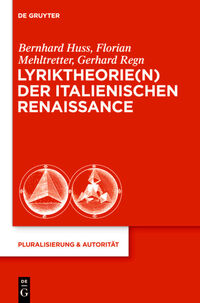 Vorderes Coverbild Lyriktheorie(n) der italienischen Renaissance
