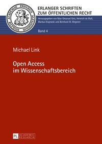 Vorderes Coverbild Open Access im Wissenschaftsbereich