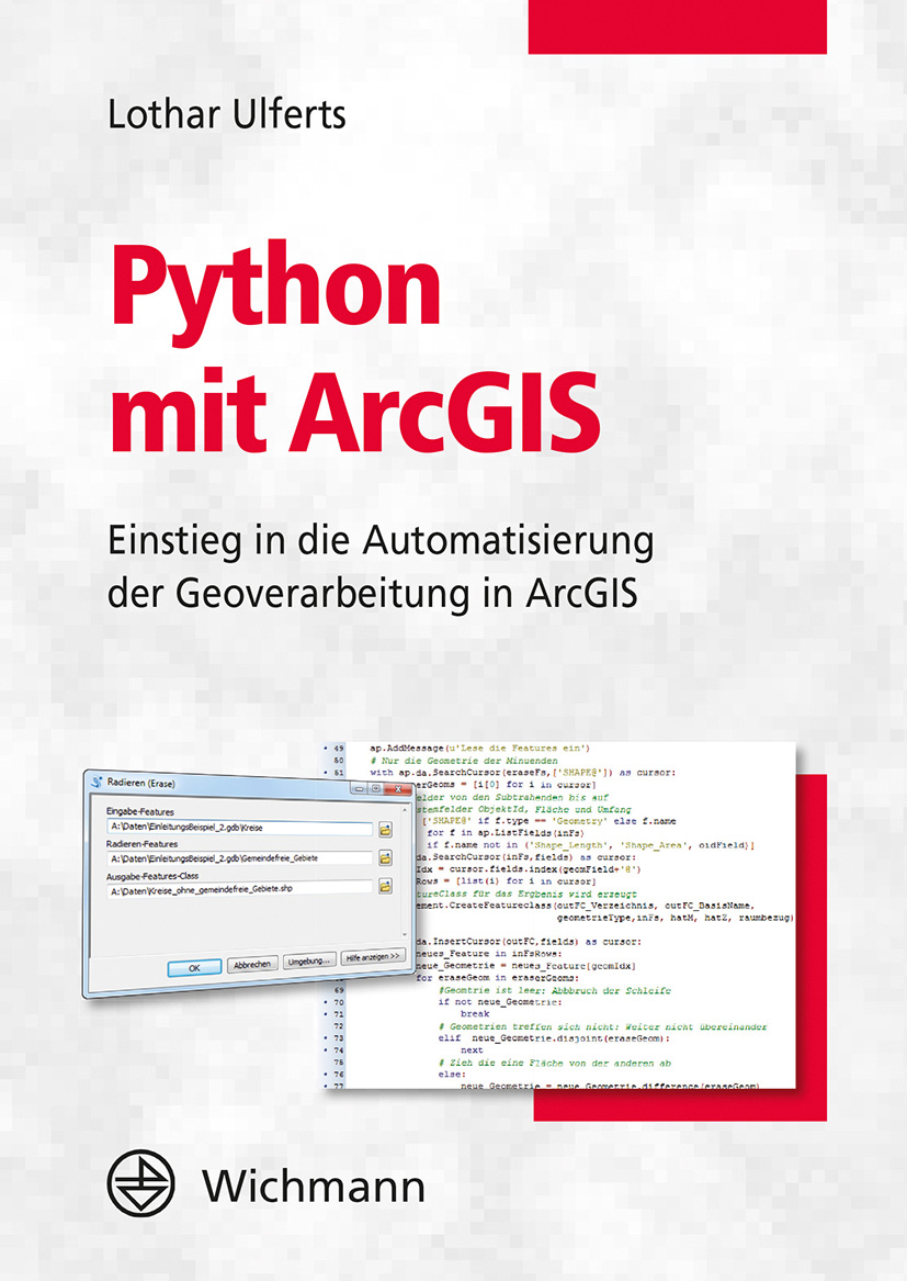 Anderes Coverbild Python mit ArcGIS