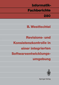 Vorderes Coverbild Revisions- und Konsistenzkontrolle in einer integrierten Softwareentwicklungsumgebung