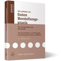 Vorderes Coverbild EU-Leitfaden der Guten Herstellungspraxis