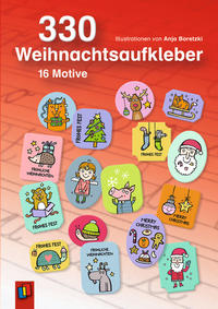 Vorderes Coverbild 330 Weihnachtsaufkleber
