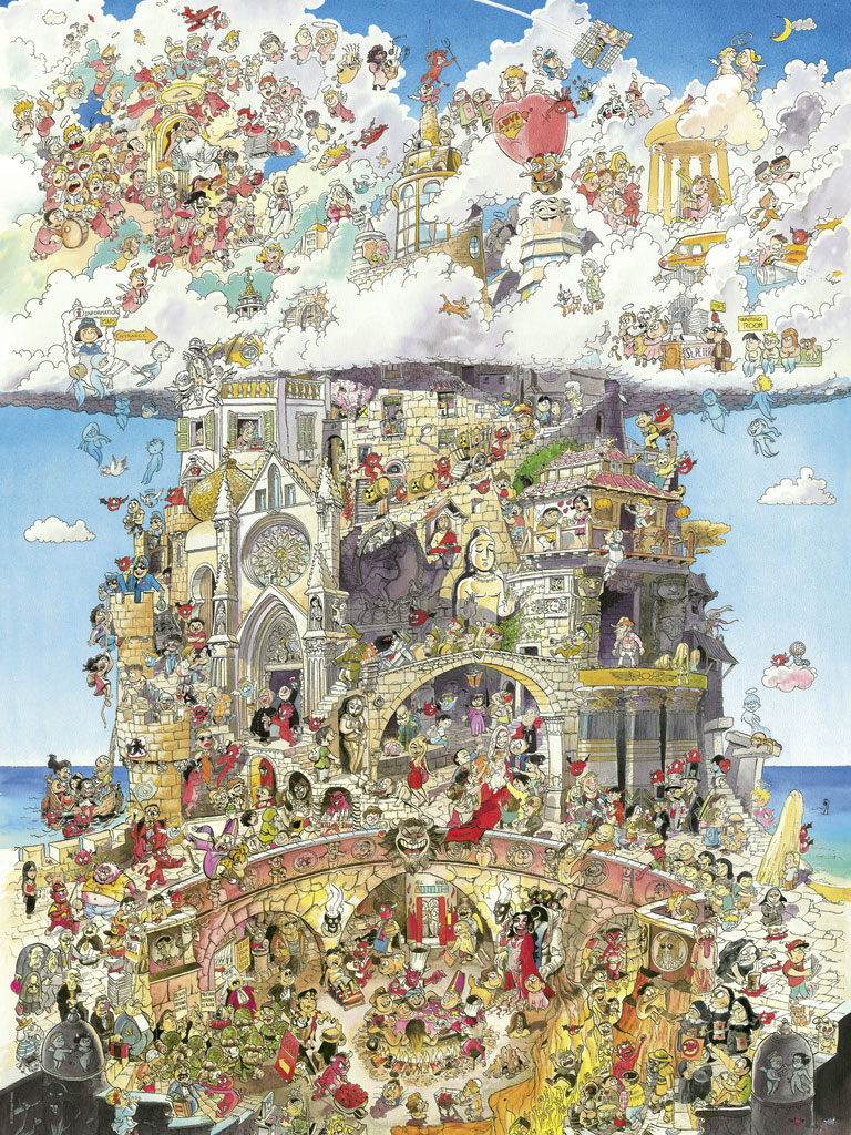 Beispielinhalt (Bild) Heaven and Hell Puzzle