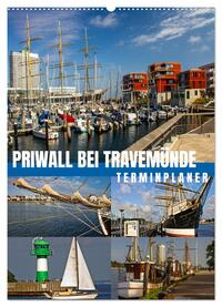 Vorderes Coverbild Priwall bei Travemünde – Terminplaner (Wandkalender 2025 DIN A2 hoch), CALVENDO Monatskalender