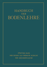 Vorderes Coverbild Der Boden als Oberste Schicht der Erdoberfläche