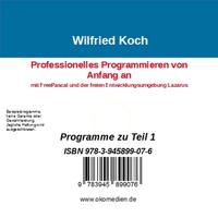 Vorderes Coverbild Professionelles Programmieren von Anfang an mit FreePascal und der freien Entwicklungsumgebung Lazarus