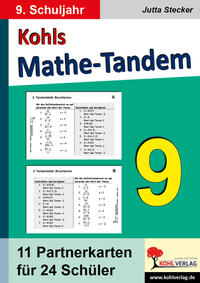 Vorderes Coverbild Kohls Mathe-Tandem / Klasse 9