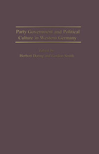 Vorderes Coverbild Party Government and Political Culture in Western Germany