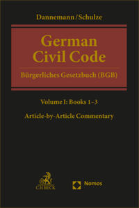 Vorderes Coverbild German Civil Code – Bürgerliches Gesetzbuch (BGB)