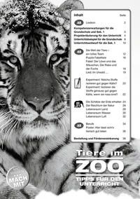 Vorderes Coverbild Tiere im ZOO