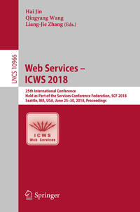Vorderes Coverbild Web Services – ICWS 2018