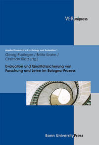Vorderes Coverbild Evaluation und Qualitätssicherung von Forschung und Lehre im Bologna-Prozess