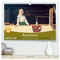 Vorderes Coverbild Rumänien Kultur - Menschen - Natur (hochwertiger Premium Wandkalender 2025 DIN A2 quer), Kunstdruck in Hochglanz