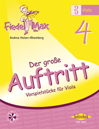 Vorderes Coverbild Der große Auftritt 4 Viola (mit CD)