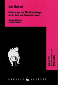Vorderes Coverbild Unterwegs zur Musiksoziologie