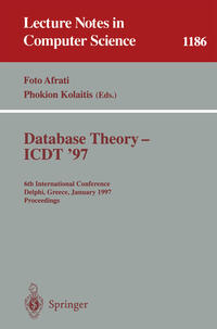 Vorderes Coverbild Database Theory - ICDT '97