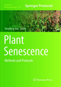 Vorderes Coverbild Plant Senescence