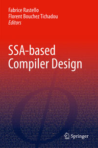 Vorderes Coverbild SSA-based Compiler Design