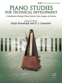 Vorderes Coverbild Piano Studies for Technical Development Vol 1