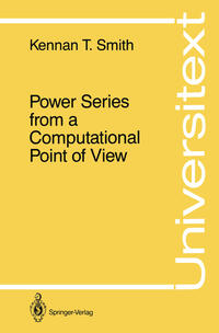 Vorderes Coverbild Power Series from a Computational Point of View