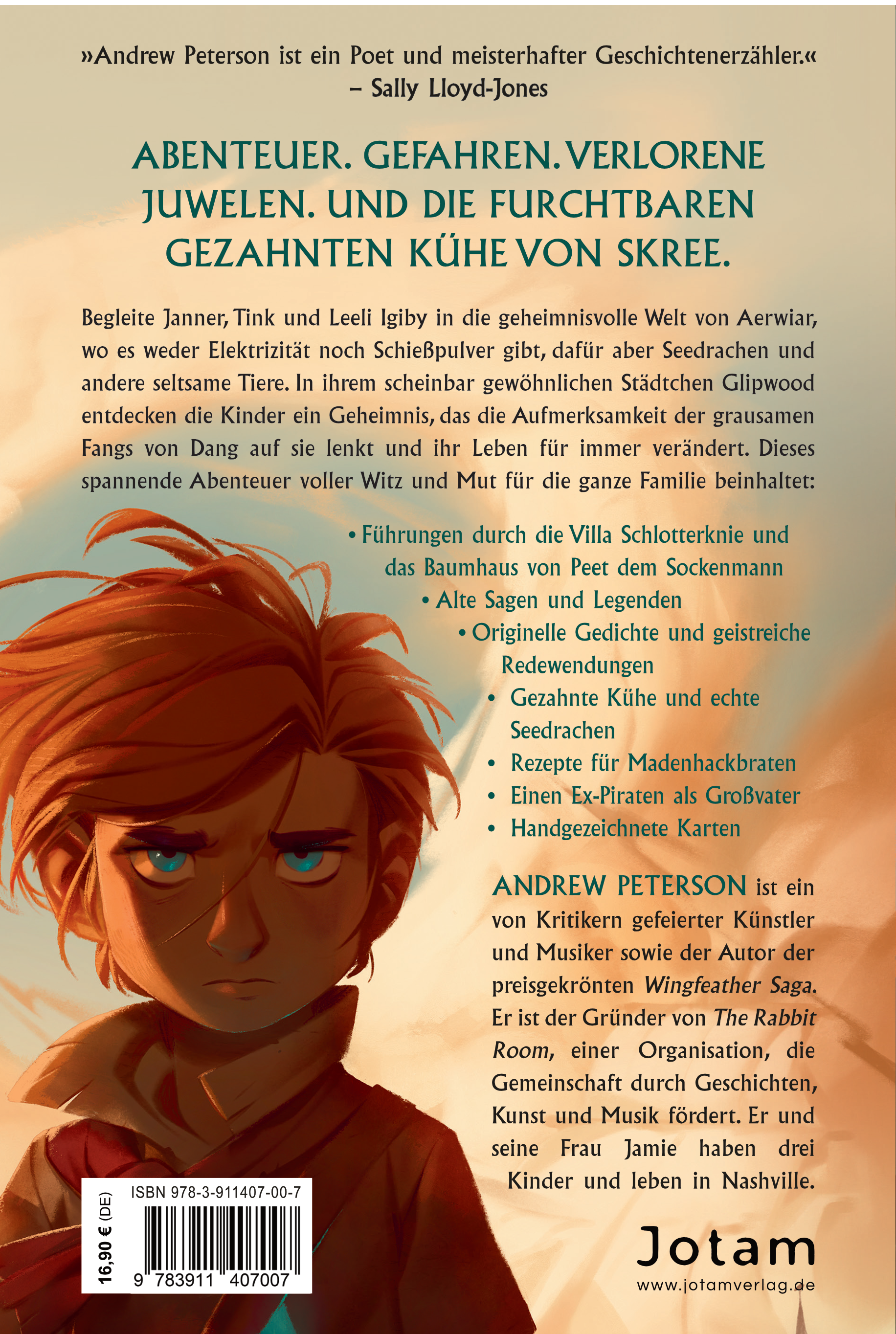 Rückseitencover Am Rand des Dunklen Meeres der Finsternis