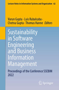 Vorderes Coverbild Sustainability in Software Engineering and Business Information Management