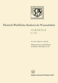 Vorderes Coverbild Welteroberung und Weltfriede im Wirken Alexanders d. Gr.