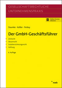 Vorderes Coverbild Der GmbH-Geschäftsführer
