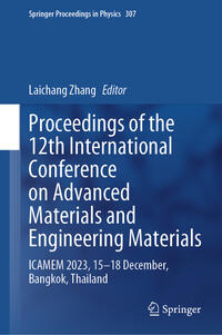 Vorderes Coverbild Proceedings of the 12th International Conference on Advanced Materials and Engineering Materials