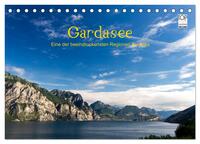 Vorderes Coverbild Gardasee (Tischkalender 2025 DIN A5 quer), CALVENDO Monatskalender