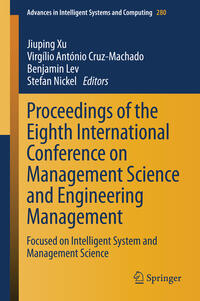 Vorderes Coverbild Proceedings of the Eighth International Conference on Management Science and Engineering Management