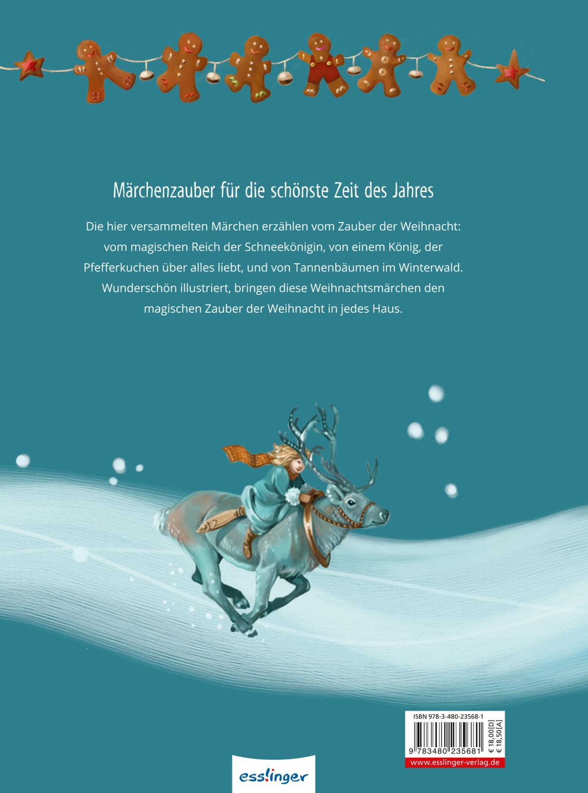 Rückseitencover Die schönsten Weihnachtsmärchen