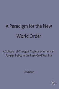 Vorderes Coverbild A Paradigm for the New World Order