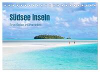 Vorderes Coverbild Südsee Inseln - Eine Reise ins Paradies (Tischkalender 2025 DIN A5 quer), CALVENDO Monatskalender
