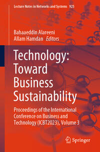 Vorderes Coverbild Technology: Toward Business Sustainability