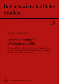 Vorderes Coverbild Unternehmerische Wachstumspolitik